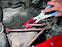 Szczypce do przewodów świec zapłonowych KING TONY 9DB201 - 2