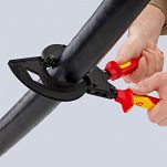 Nożyce Zapadkowe Izolowane do Kabli 60mm KNIPEX 95 36 320 - 6