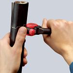 Ściągacz Izolacji z kabli przewodów od 25 mm KNIPEX 16 40 150 - 8