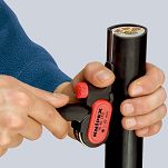 Ściągacz Izolacji z kabli przewodów od 25 mm KNIPEX 16 40 150 - 6