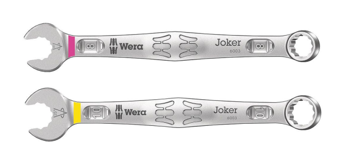 Zestaw klucze płasko-oczkowe 6003 Joker 8mm, 10mm WERA 145405