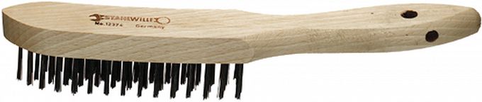Szczotka druciana (drewno) L=290mm 12374 STAHLWILLE 77090000