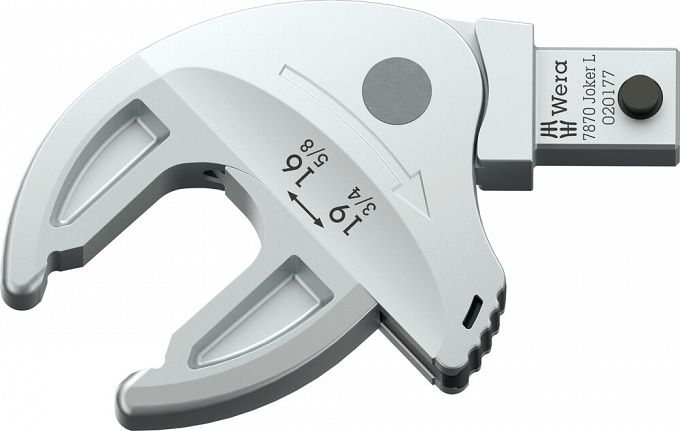 Samonastawny wtykowy klucz płaski 7870 Joker L, zakres pracy 16-19 mm, chwyt 9x12, 9x12 x 16-19 x 5/8-3/4