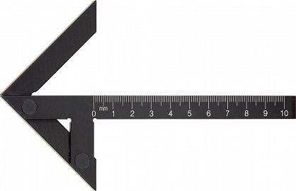 Kątownik centrujący, precyzyjny 100x70mm FORTIS 4317784731034