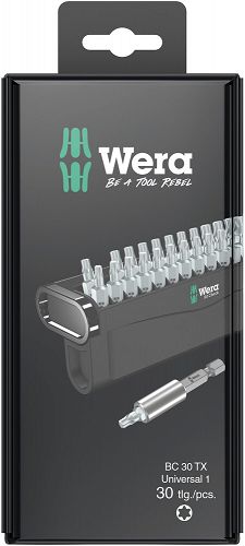 Zestaw Bit-Check 30 TX Universal 1 SB, 30 cz. WERA 05057900001