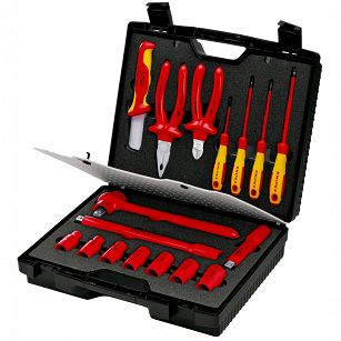 Uniwersalna walizka narzędziowa 26-części KNIPEX 98 99 12