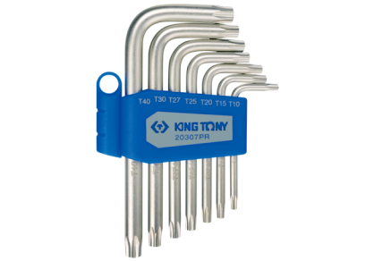 Zestaw imbusów 7 szt. 1143 - Torx T10 - T40 KING TONY 20307PR