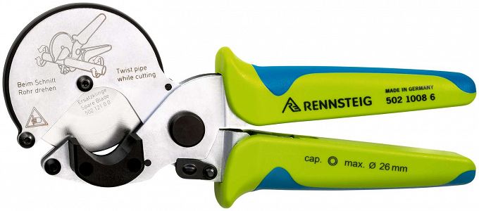 Obcinak do rur kompozytowych i rur do 26 mm RENNSTEIG 502 1008 6