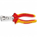 Szczypce VDE STRIP-FIX do ściągania izolacji z otulinową izolacją 160 mm Nr VDE 8099-160 H GEDORE 1552082 - 3