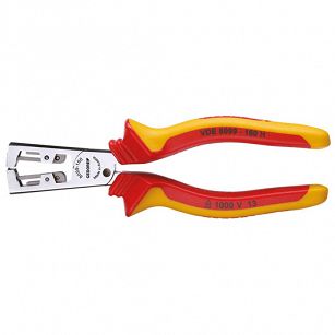 Szczypce VDE STRIP-FIX do ściągania izolacji z otulinową izolacją 160 mm Nr VDE 8099-160 H GEDORE 1552082