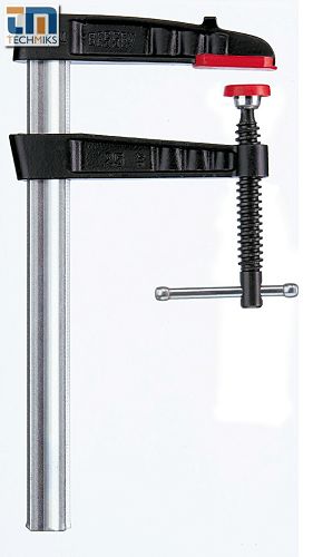 Ścisk śrubowy stolarski żeliwny 400/120mm Original TG z pokrętłem BESSEY TG40S12K