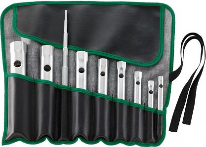 Zestaw kluczy rurkowych 9-częściowy Nylontasche FORTIS 4317784779517