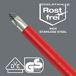 Wkrętak śrubokręt ze stali nierdzewnej VDE 360i Płaski 3,5mm WERA 05022730001 - 3