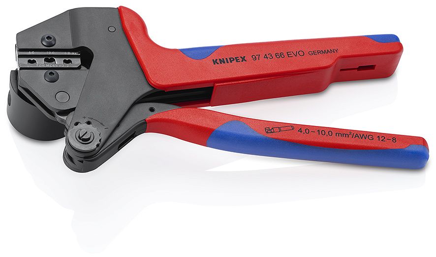 マッシュ Zaciskarka do fotowoltaiki 4-10mm MC4 EVO2 KNIPEX 97 43 66 EVO