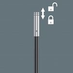 Rękojeść do bitów 1/4 extra slim, z elastycznym trzpieniem 393 S WERA 05028161001 - 4