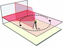 Laser krzyżowy ze statywem do 10m LAX 50 STABILA nr kat 16789 - 6