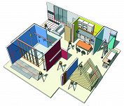 Laser krzyżowy ze statywem do 10m LAX 50 STABILA nr kat 16789 - 12