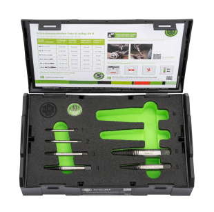 Zestaw wykrętaków do zerwanych śrub KUKKO 49-B