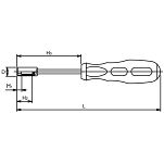 Zestaw wkrętaków nasadowych 7, 8, 10mm KOKEN - 2