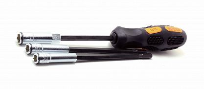 Zestaw wkrętaków nasadowych 7, 8, 10mm KOKEN