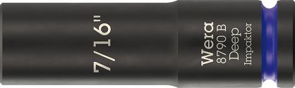 Klucz nasadowy 8790 B Impaktor Deep, 3/8", 7/16" x 63 mm WERA 05005567001