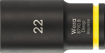 Klucz nasadowy 8790 B Impaktor Deep, 3/8", 22 x 63 mm WERA 05005562001