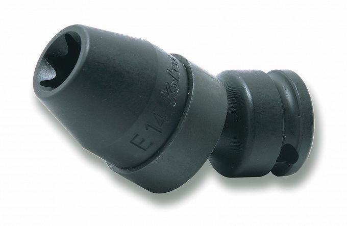 Nasadka udarowa E14 TORX łamana KOKEN