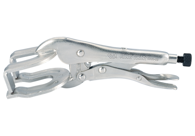 Szczypce zaciskowe blacharskie, spawalnicze morse'a w kształcie 