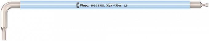 Imbus z kulką 1,5 mm 3950 SPKL Multicolour WERA 05022660001