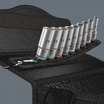 Nasadki klucze nasadowe długie zestaw 8 - 19 mm 3/8