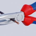 Szczypce tnące półokrągłe (wydłużone typu „bociani dziób”) KNIPEX 26 21 200 - 3