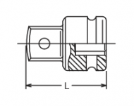Adapter udarowy, redukcja 5/8