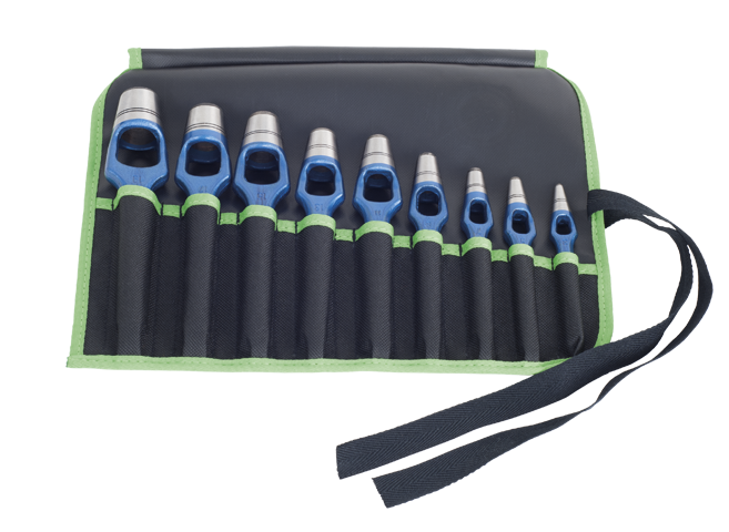 Wykrojniki zestaw 3-19mm 9zt. w etui KUKKO 326-109