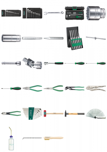 Zestaw 105 narzędzi warsztatowych 804N STAHLWILLE 97842714