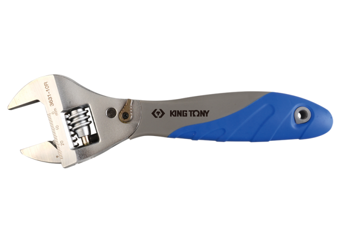 Klucz nastawny z grzechotką i podziałką 32mm x 250mm KING TONY 3631-10R