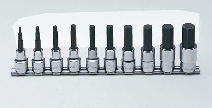 Zestaw nasadek 4mm-19mm trzpieniowych sześciokątnych Inhex 50 KOKEN