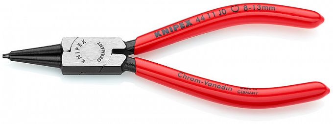 Szczypce do pierścieni osadczych Segera wewnętrzne 8-13mm KNIPEX 44 11 J0