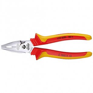 Szczypce-kombinerki mocne VDE 180 mm Nr VDE 8250-180 H GEDORE 1550950