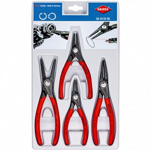 Szczypce segera do pierścieni osadczych zestaw KNIPEX 00 20 03 SB