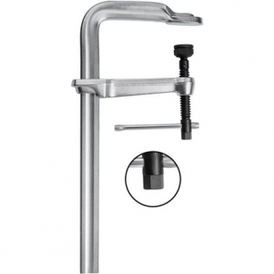 Ścisk śrubowy ślusarski 500/175mm stalowy wzmocniony STBM BESSEY STB50M