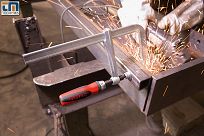 Ścisk śrubowy ślusarski stalowy 400x80mm GZ BESSEY GZ40-8-2K - 4