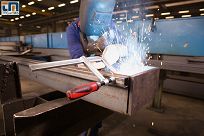 Ścisk śrubowy ślusarski stalowy 400x80mm GZ BESSEY GZ40-8-2K - 6
