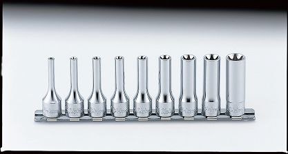 Zestaw nasadek E4-E16 TORX długich KOKEN