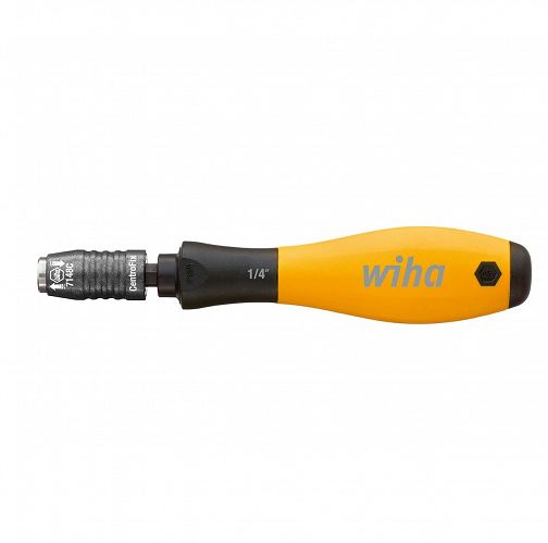 Wkrętak śrubokręt z uchwytem na bity SoftFinish ESD, blokowany mechanicznie 1/4