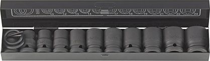 Udarowa końcowka wymienna klucza nasadowego 1/2",zestaw 15-czesciowy FORTIS 4317784735292