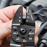 Szczypce do Zaciskania Zagniatania Odizolowania i Cięcia KNIPEX 97 22 240 - 10