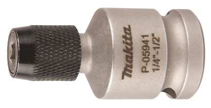 Redukcja 1/2'' - 1/4" na bit 1/4"  MAKITA P-05941