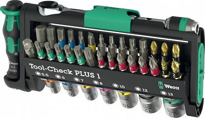 Tool-Check PLUS 1, 39 części WERA 05049055001