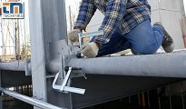Ścisk śrubowy ślusarski 500/140mm wzmocniony SGM BESSEY SG50M - 7