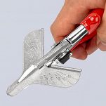Nożyce do Cięcie bez zgniatania Gumy Profili Ukośne KNIPEX 94 35 215 - 5